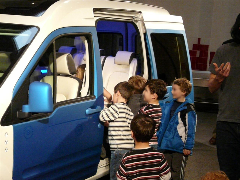 Illustration for article titled Ford Transit Connect Family One Concept: You Know... For Kids!